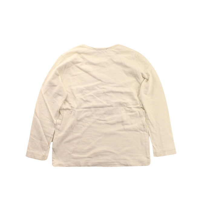 A White Long Sleeve T Shirts from Bonpoint in size 3T for boy. (Back View)