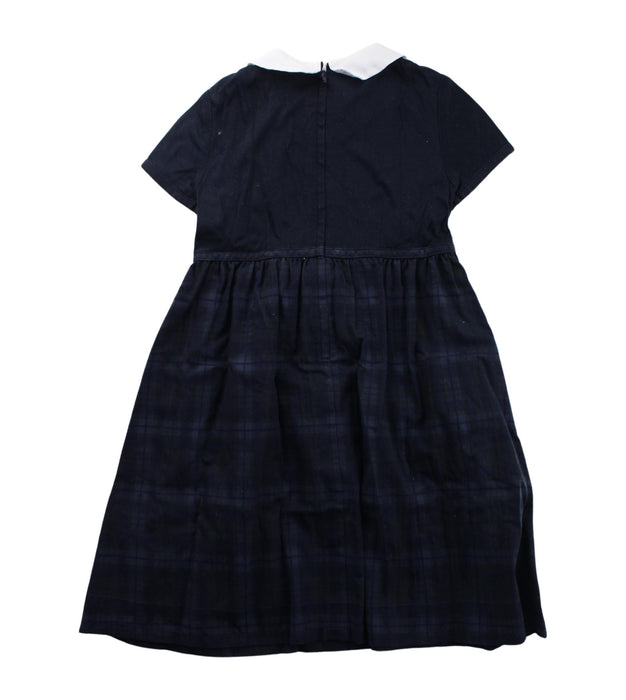 A Blue Short Sleeve Dresses from Familiar in size 4T for girl. (Back View)