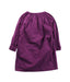 A Purple Long Sleeve Dresses from Little Mercerie in size 5T for girl. (Back View)