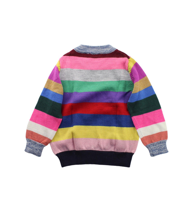 A Multicolour Knit Sweaters from Simple Kids in size 3T for neutral. (Back View)