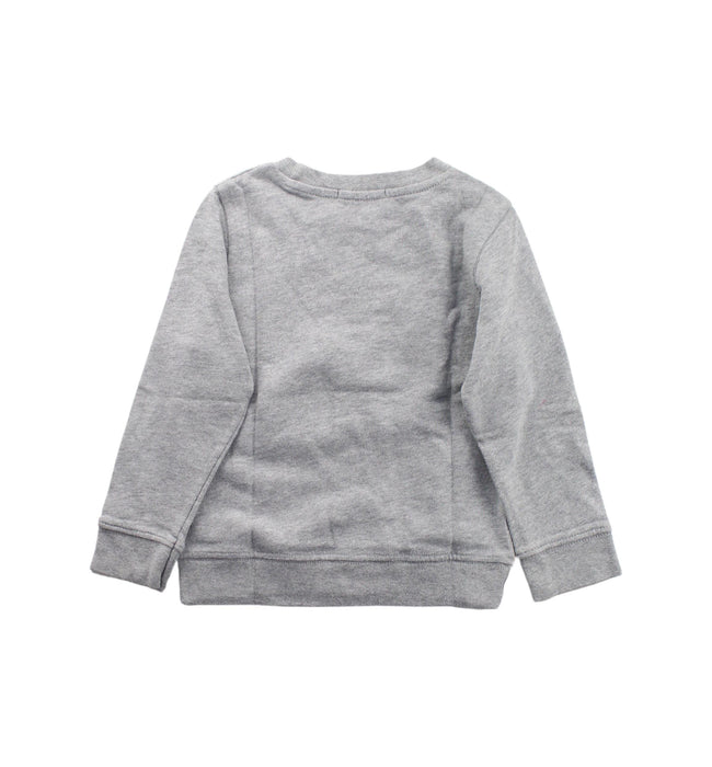 A Grey Crewneck Sweatshirts from Stella McCartney in size 3T for girl. (Back View)