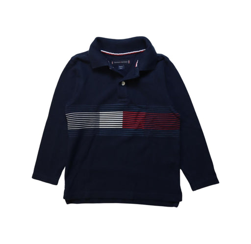 A Multicolour Long Sleeve Polos from Tommy Hilfiger in size 4T for boy. (Front View)