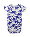 A Blue Short Sleeve Bodysuits from Mini Rodini in size 3-6M for boy. (Front View)