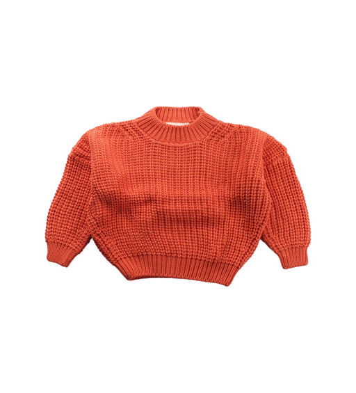 A Orange Knit Sweaters from SUMMER and STORM in size 2T for girl. (Front View)