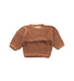 A Brown Knit Sweaters from Illoura The Label in size 2T for girl. (Front View)