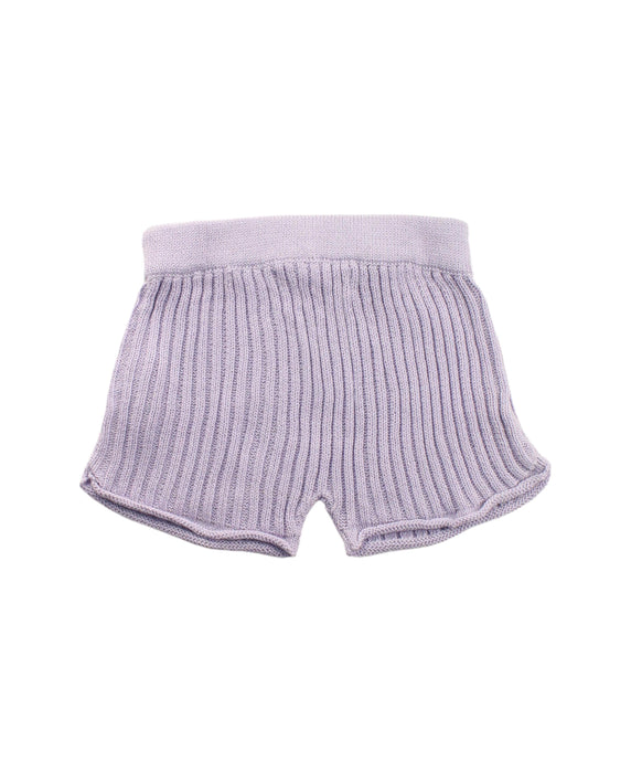 A Purple Shorts from Illoura The Label in size 3T for girl. (Back View)