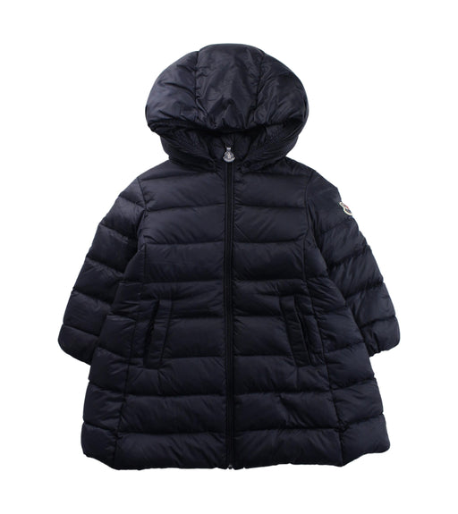 A Blue Puffer/Quilted Coats & Outerwear from Moncler in size 12-18M for boy. (Front View)
