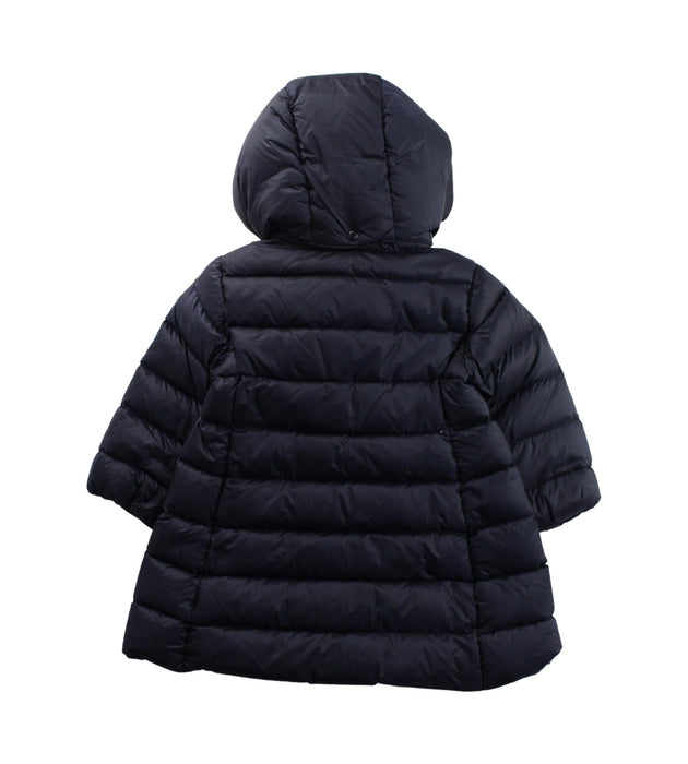 A Blue Puffer/Quilted Coats & Outerwear from Moncler in size 12-18M for boy. (Back View)