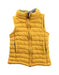 A Yellow Outerwear Vests from Petit Bateau in size 4T for neutral. (Front View)