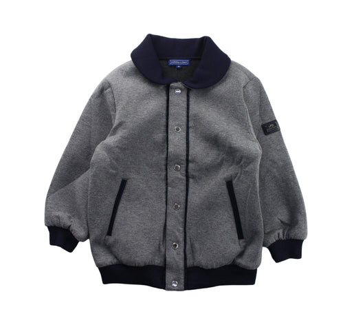 A Blue Lightweight Jackets from Nicholas & Bears in size 4T for boy. (Front View)