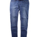 A Blue Jeans from 010 Maternity in size M for maternity. (Front View)