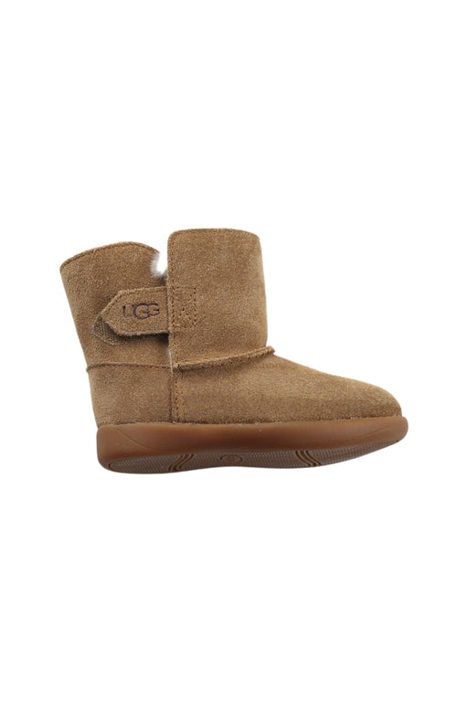 A Brown Winter Boots from UGG in size 18-24M for neutral. (Front View)