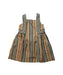 A Multicolour Sleeveless Dresses from Burberry in size 2T for girl. (Front View)