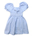 A Blue Short Sleeve Dresses from Crewcuts in size 4T for girl. (Back View)