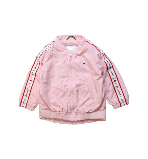 A Multicolour Lightweight Jackets from Tommy Hilfiger in size 6-12M for girl. (Front View)