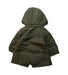 A Green Coats from Comme Ca Ism in size 18-24M for neutral. (Back View)