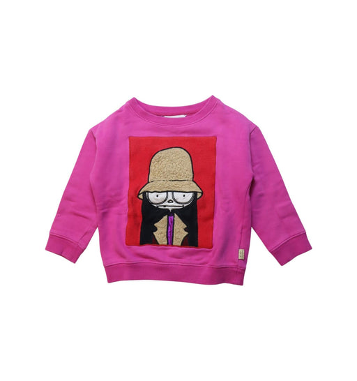A Multicolour Crewneck Sweatshirts from Little Marc Jacobs in size 3T for girl. (Front View)