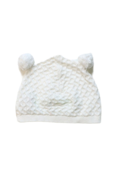A White Hats Beanies & Caps from Shanghai Tang in size 6-12M for neutral. (Back View)
