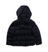 A Blue Puffer/Quilted Jackets from Burberry in size 5T for boy. (Back View)