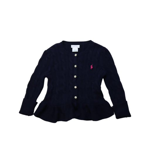 A Black Cardigans from Ralph Lauren in size 18-24M for girl. (Front View)