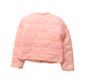 A Peach Puffer/Quilted Jackets from Jacadi in size 6T for girl. (Back View)