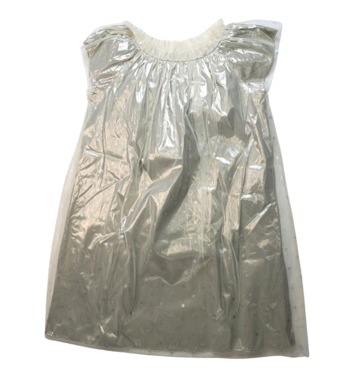 A Silver Short Sleeve Dresses from Bonpoint in size 10Y for girl. (Front View)