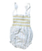 A Yellow Sleeveless Bodysuits from LiiLU in size 6-12M for girl. (Back View)