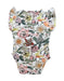 A Multicolour Short Sleeve Bodysuits from Snuggle Hunny in size 6-12M for girl. (Back View)