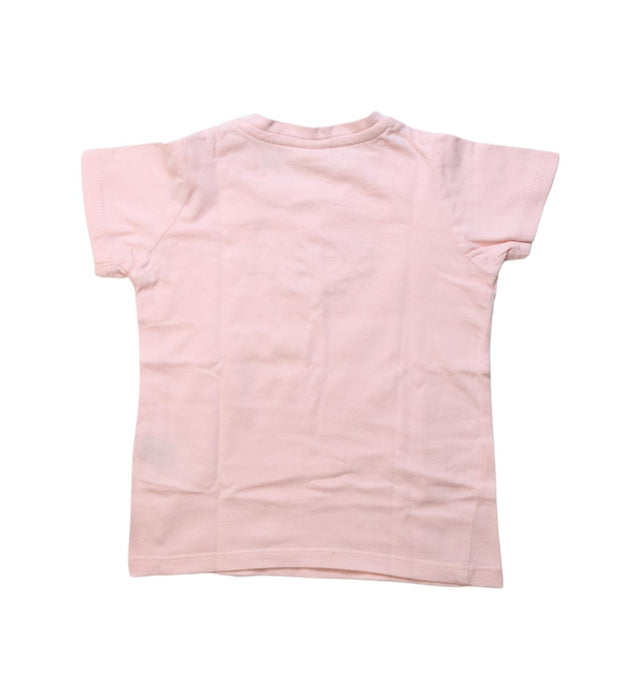 A Pink Short Sleeve T Shirts from Seed in size 6-12M for girl. (Back View)