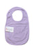 A Purple Bibs from Seed in size O/S for neutral. (Back View)