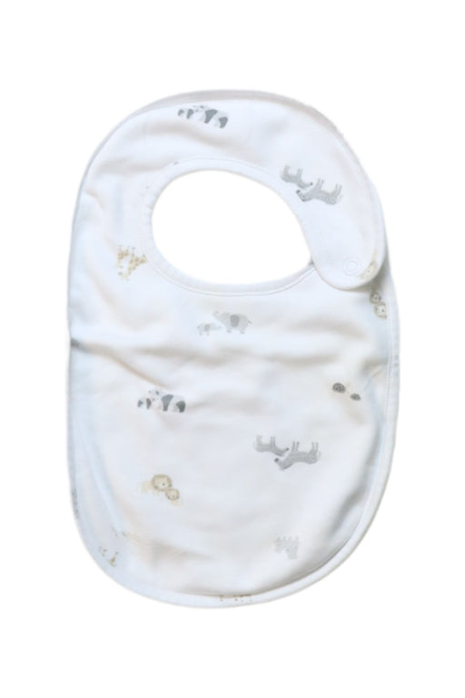 A Multicolour Bibs from The Little White Company in size O/S for neutral. (Front View)