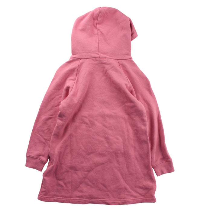 A Pink Sweater Dresses from X-girl in size 5T for girl. (Back View)