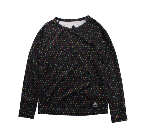 A Black Long Sleeve T Shirts from Burton in size 5T for boy. (Front View)