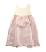 A White Sleeveless Dresses from Monsoon in size 2T for girl. (Front View)