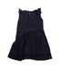 A Blue Short Sleeve Dresses from Armani in size 6T for girl. (Back View)