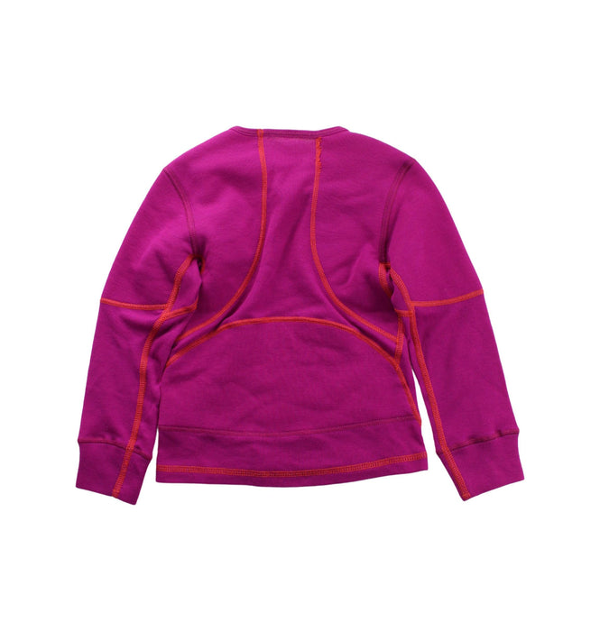 A Pink Crewneck Sweatshirts from Odlo in size 3T for girl. (Back View)