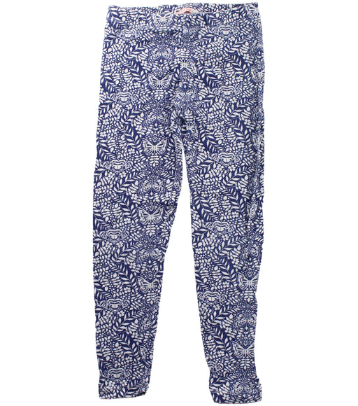 A Blue Leggings from FatFace in size 6T for girl. (Front View)