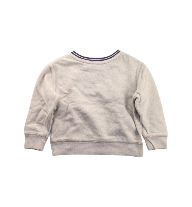 A White Crewneck Sweatshirts from Polo Ralph Lauren in size 3T for boy. (Back View)
