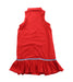 A Red Sleeveless Dresses from Polo Ralph Lauren in size 6T for girl. (Back View)