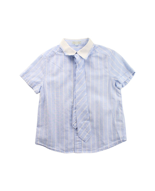 A Blue Short Sleeve Shirts from Nicholas & Bears in size 3T for boy. (Front View)