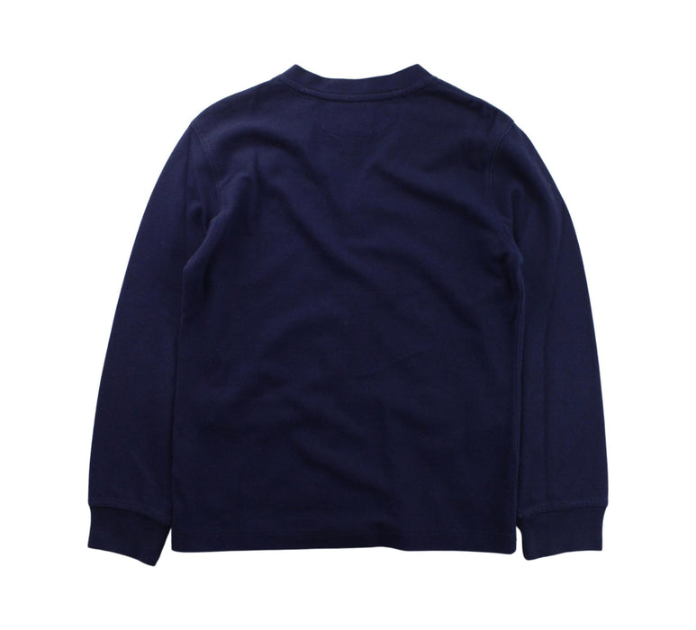 A Blue Cardigans from Polo Ralph Lauren in size 7Y for boy. (Back View)
