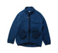 A Blue Lightweight Jackets from Molo in size 6T for boy. (Front View)