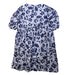 A Blue Short Sleeve Dresses from Il Gufo in size 8Y for girl. (Back View)