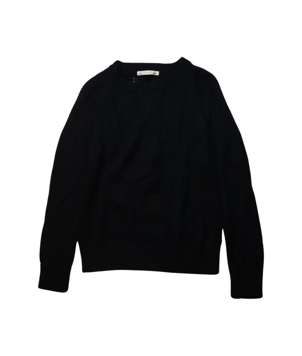 A Black Knit Sweaters from Bonpoint in size 8Y for neutral. (Front View)