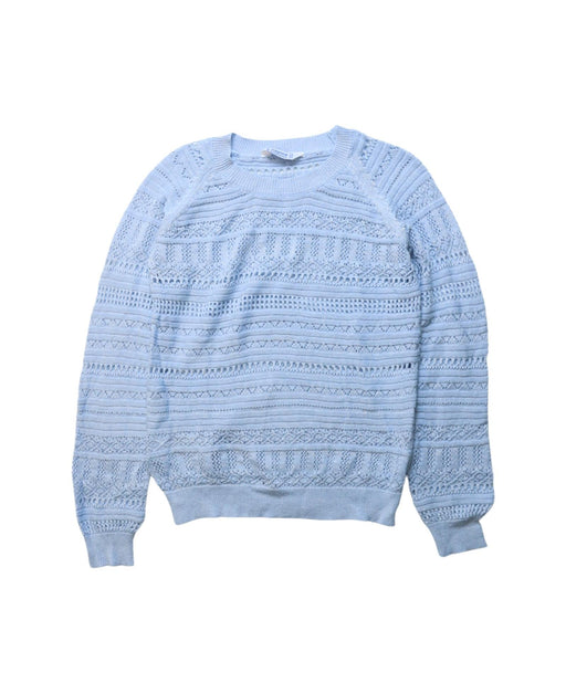 A Blue Knit Sweaters from Mayoral in size 8Y for neutral. (Front View)