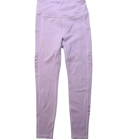 A Purple Active Pants from Moody Tiger in size 7Y for girl. (Front View)