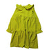 A Green Long Sleeve Dresses from Phi Clothing in size 9Y for girl. (Back View)