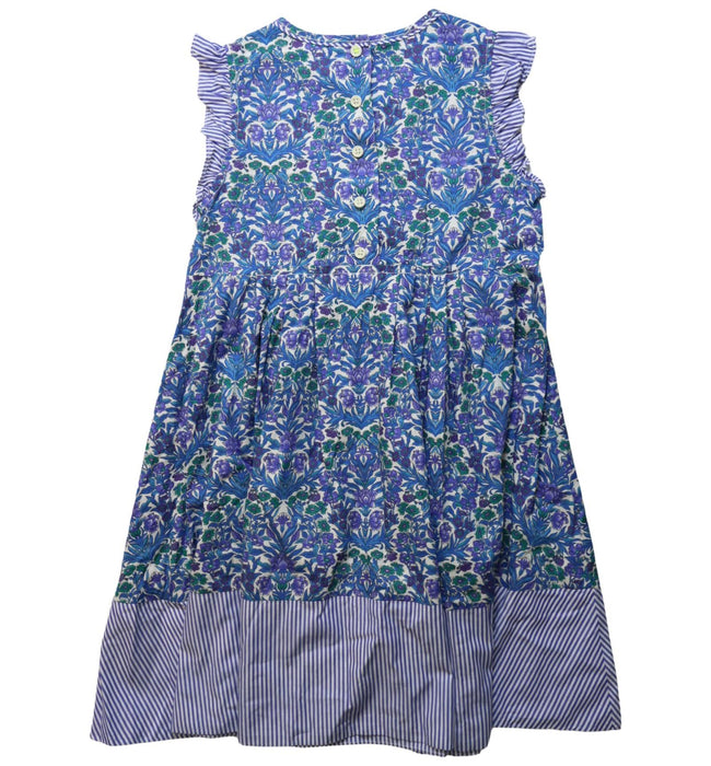 A Multicolour Sleeveless Dresses from Crewcuts in size 8Y for girl. (Back View)