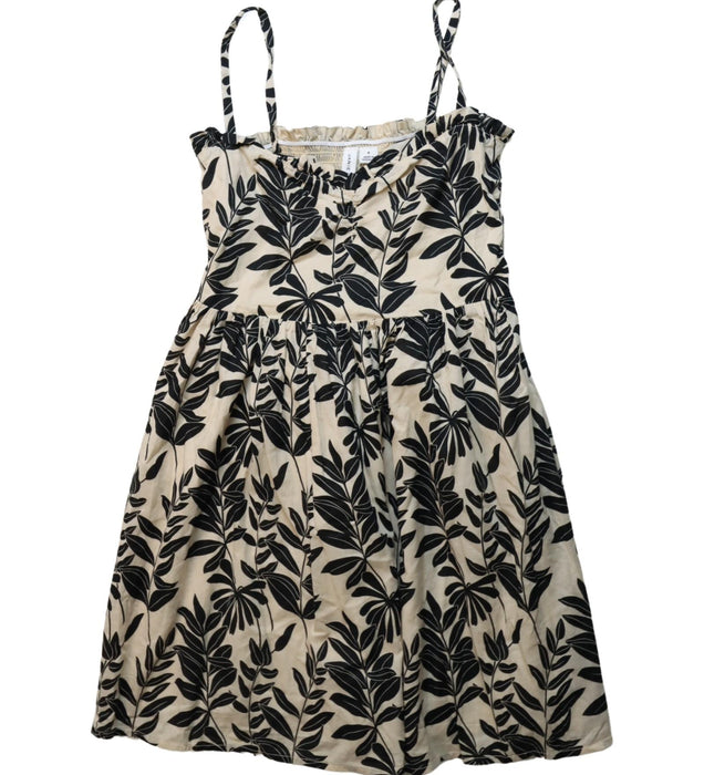 A Ivory Sleeveless Dresses from Janie & Jack in size 8Y for girl. (Front View)