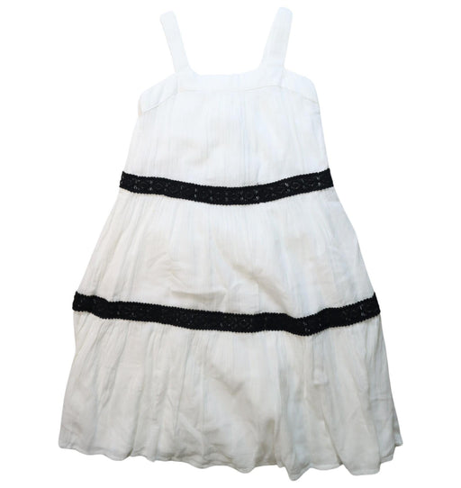 A Black Sleeveless Dresses from Janie & Jack in size 8Y for girl. (Front View)